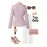 Women'S Elegant Pink Jacquard Coat - Chic Office to Party Outfit, All-Season Formal & Casual Outerwear, Button Front Closure, Structured Fit for Christmas, New Year, Everyday Special Events - Women'S Fashion Coat, Christmas Attire