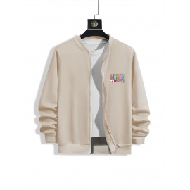 Women'S Casual Zip-Up Jacket with 